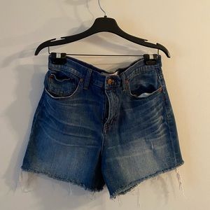 High Rise Madewell Denim Shorts